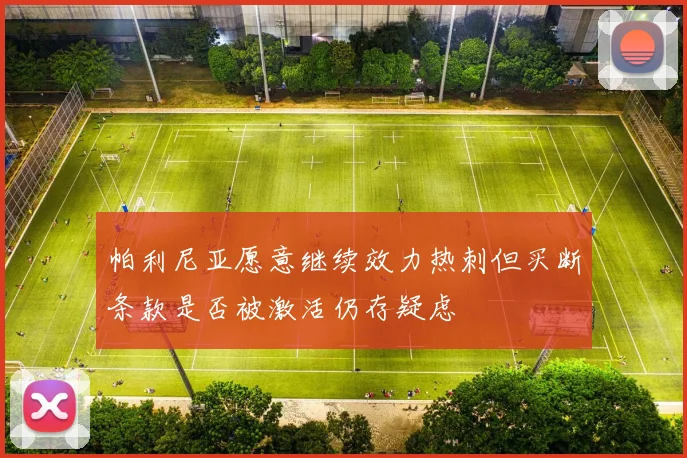帕利尼亚愿意继续效力热刺但买断条款是否被激活仍存疑虑